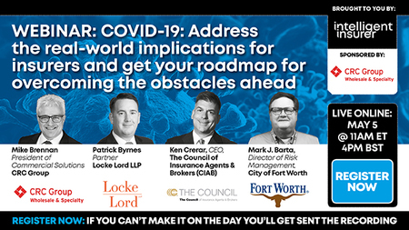 COVID 19 - Address the real world implications for Insurers