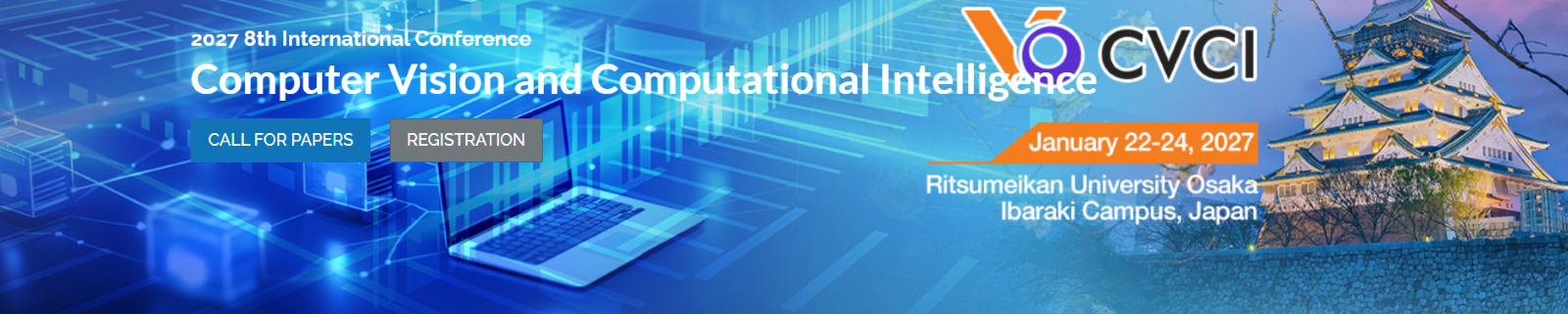2027 8th International Conference on Computer Vision and Computational Intelligence (CVCI 2027)