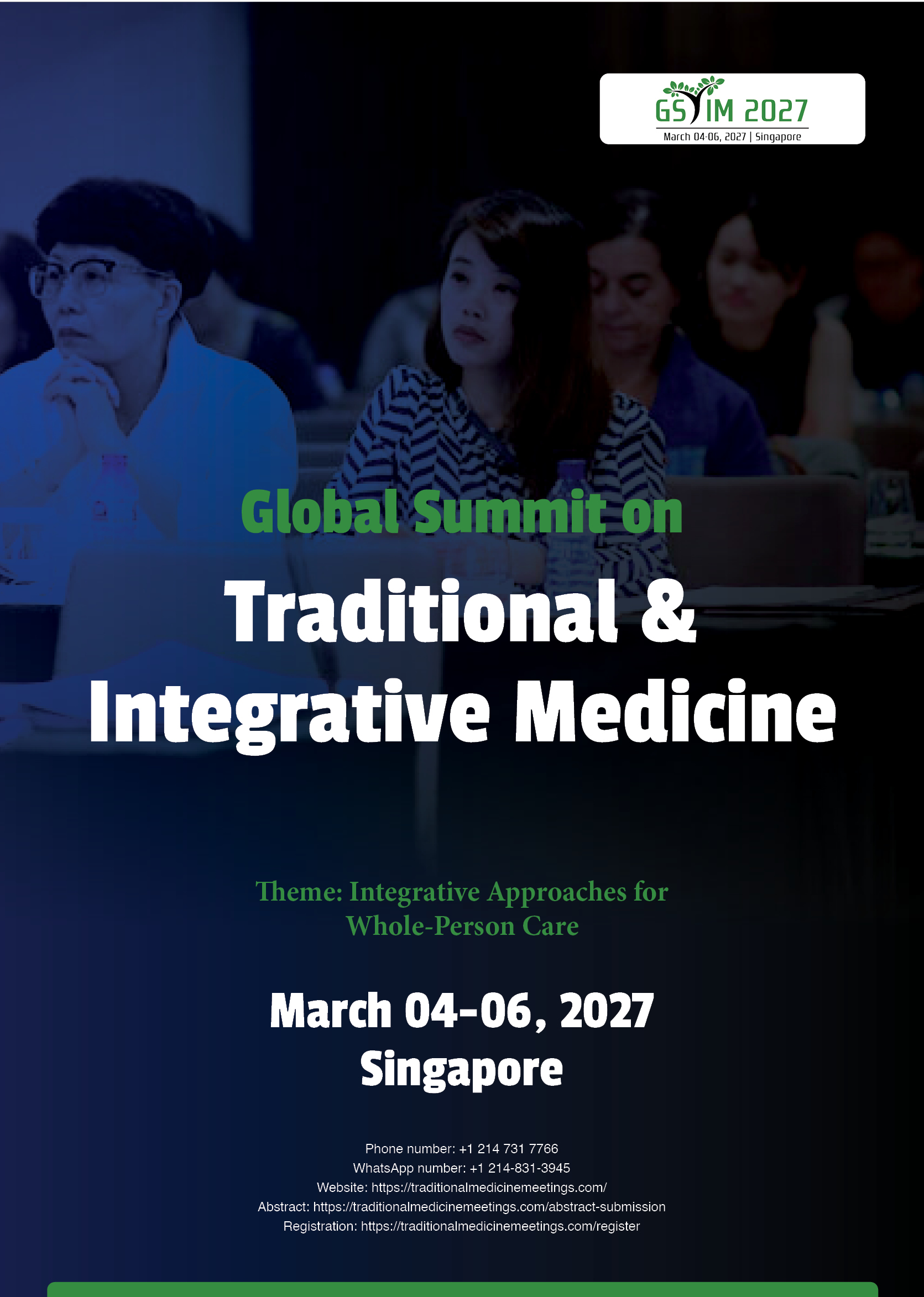 Global Summit on Traditional & Integrative Medicine