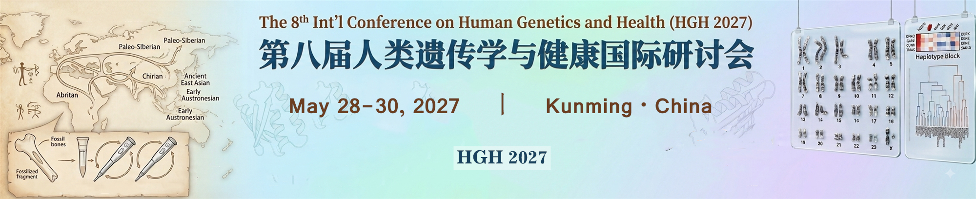 The 8th Int'l Conference on Human Genetics and Health(HGH 2027)
