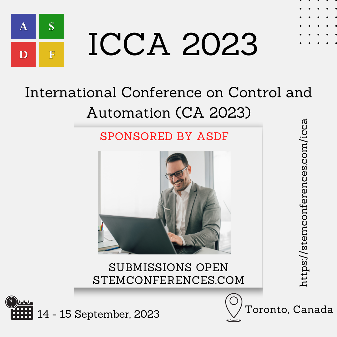 International Conference on Control and Automation 2023