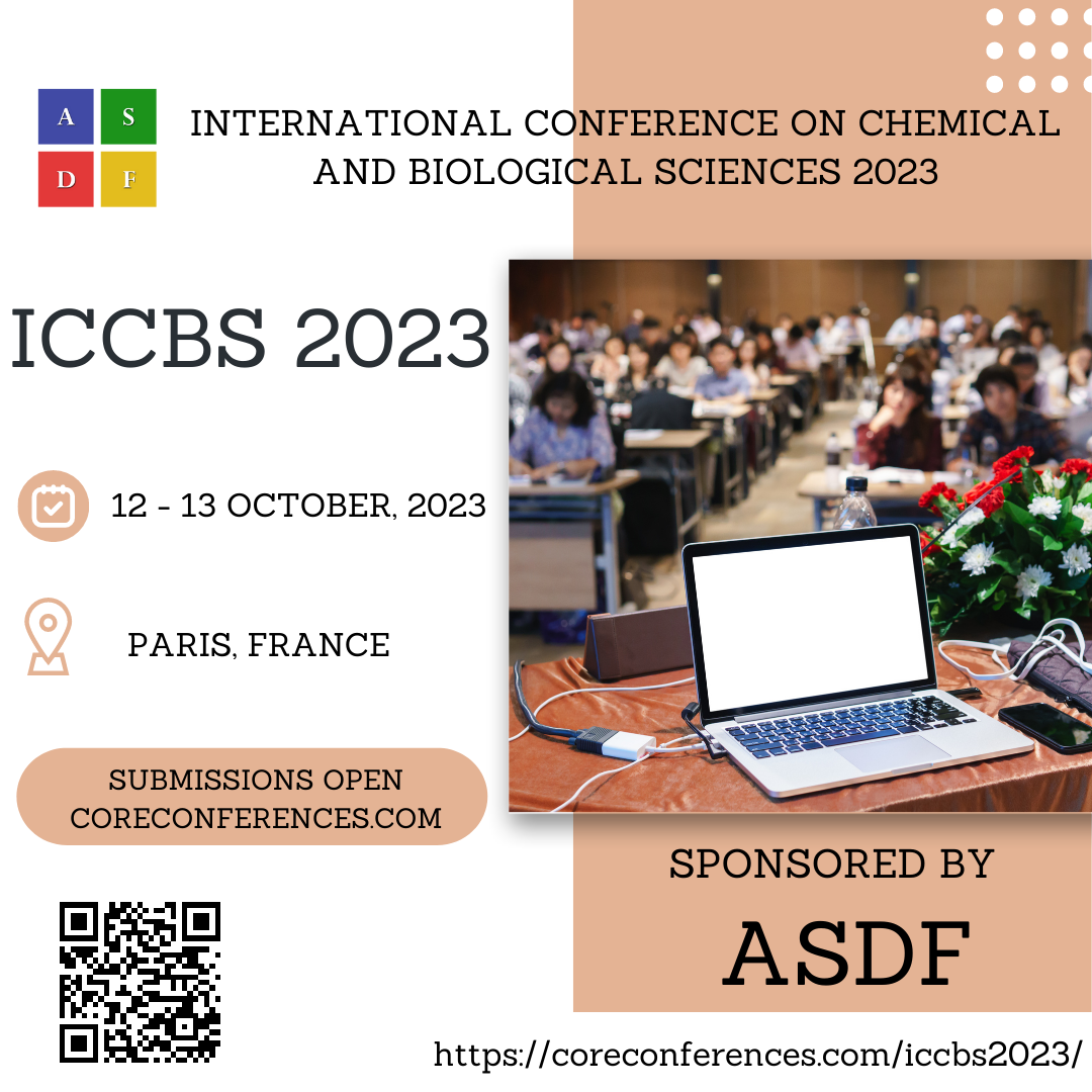 International Conference on Chemical and Biological Sciences 2023