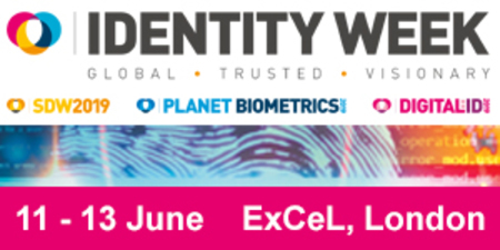 Identity Week | SDW, Planet Biometrics and Digital:ID | 11 - 13 June 2019