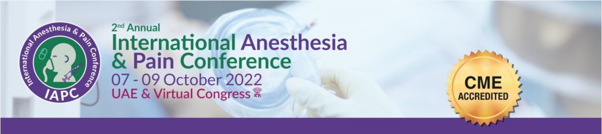 International Anaesthesia and Pain Conference
