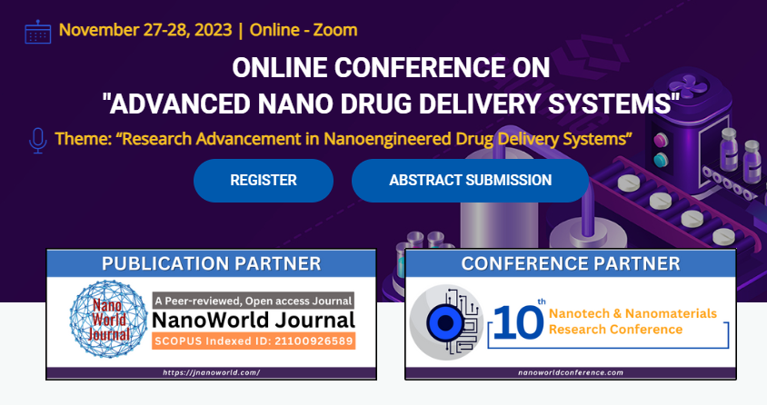 Online Conference On "Advanced Nano Drug Delivery Systems"