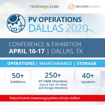 PV Operations Dallas 2020 (Reuters Events) Conference And Exhibition