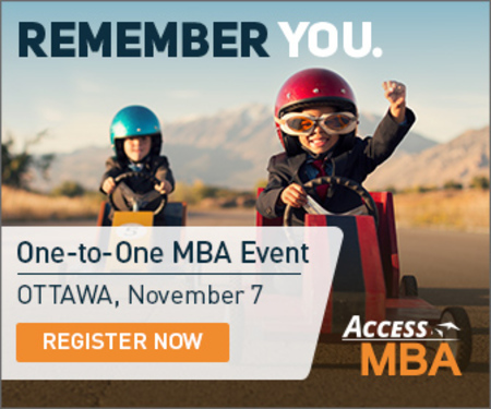 One-to-one MBA Event in Ottawa, 2018