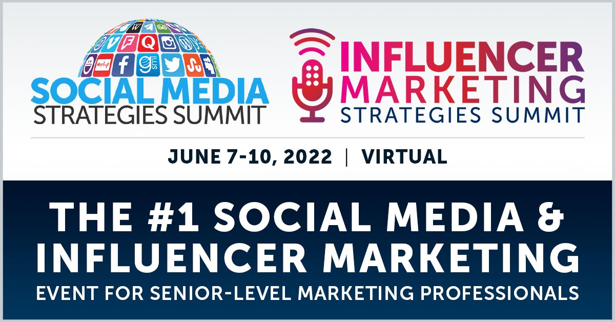 Social Media Strategies Summit + Influencer Marketing Conference (Virtual)