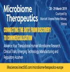Microbiome Therapeutics Europe, Vienna 2019