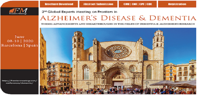 2nd Global Experts Meeting on Frontiers in Alzheimer’s Disease & Dementia