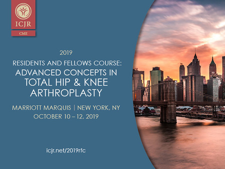2019 ICJR Residents & Fellows Course