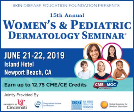SDEF's 15th Annual Women's & Pediatric Dermatology Seminar