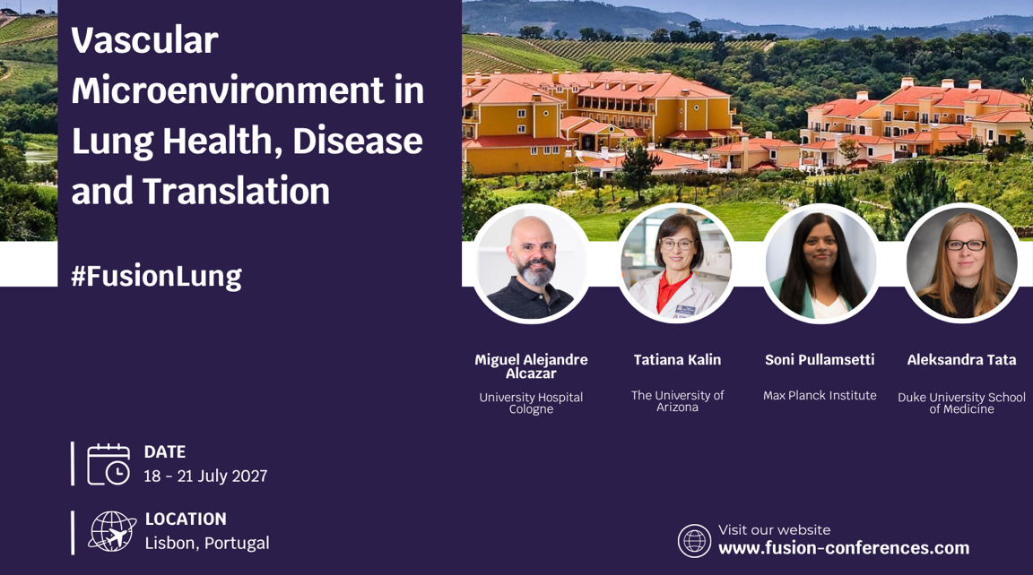 Vascular Microenvironment in Lung Health, Disease and Translation