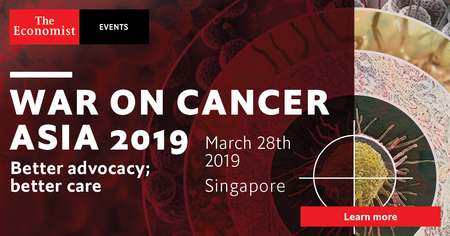 War on Cancer Asia 2019: Better advocacy, better care (Mar 28th, Singapore)