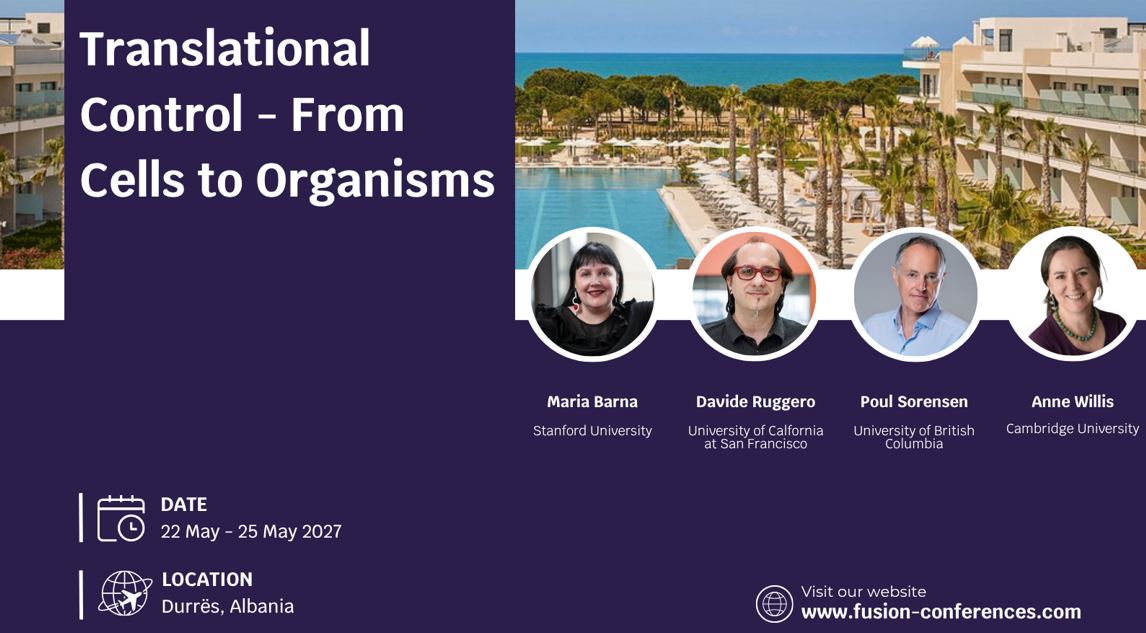 Translational Control - From Cells to Organisms