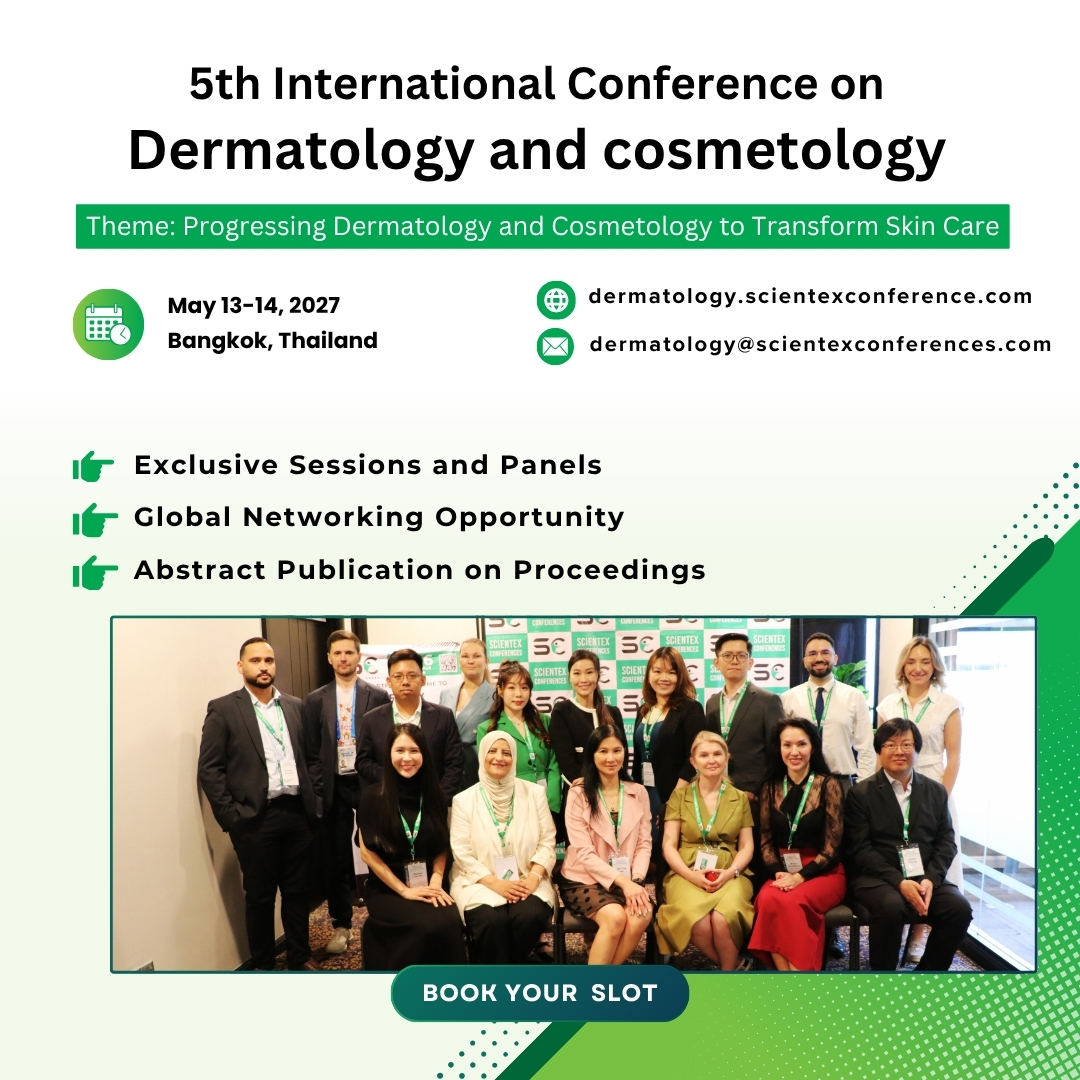 5th International Conference on Dermatology and Cosmetology