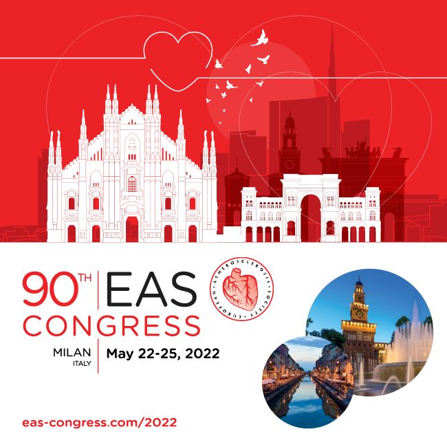 EAS Congress 2022 Milan, 90th European Atherosclerosis Society Congress