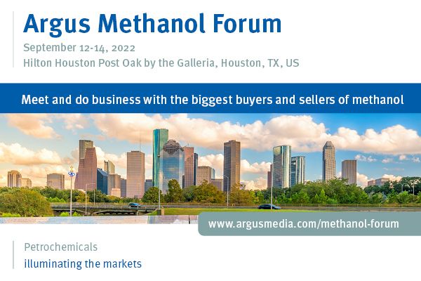 Argus Methanol Forum | Hilton Post Oak Hotel Houston, Texas, US | September 12-14, 2022