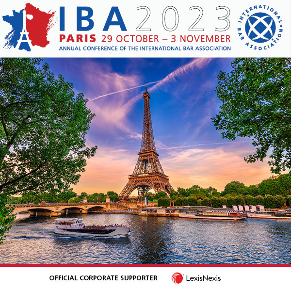 IBA Annual Conference 2023 29 October 3 November, Paris, France