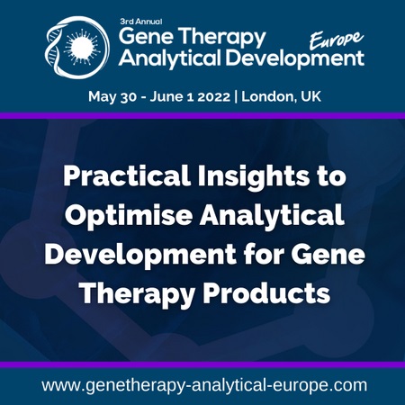 3rd Annual Gene Therapy Analytical Development Europe