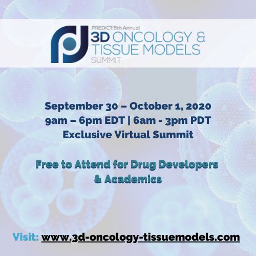 PREDiCT: 3D Oncology Tissue Models Digital Summit