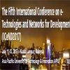 5th Int. Conf.  on e-Technologies and Networks for Development