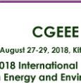 Int. Conf. on Green Energy and Environment Engineering