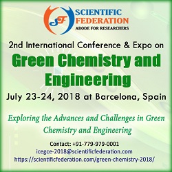 2nd Int. Conf. & Expo on Green Chemistry and Engineering