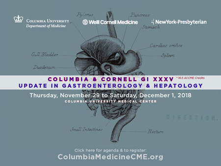 35th Annual Columbia and Cornell Update in Gastroenterology and Hepatology